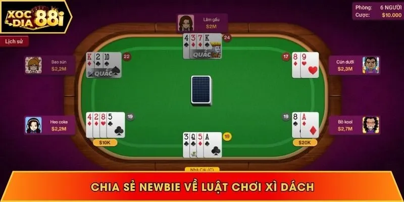 Bạn hiểu luật chơi Xì Dách để trải nghiệm